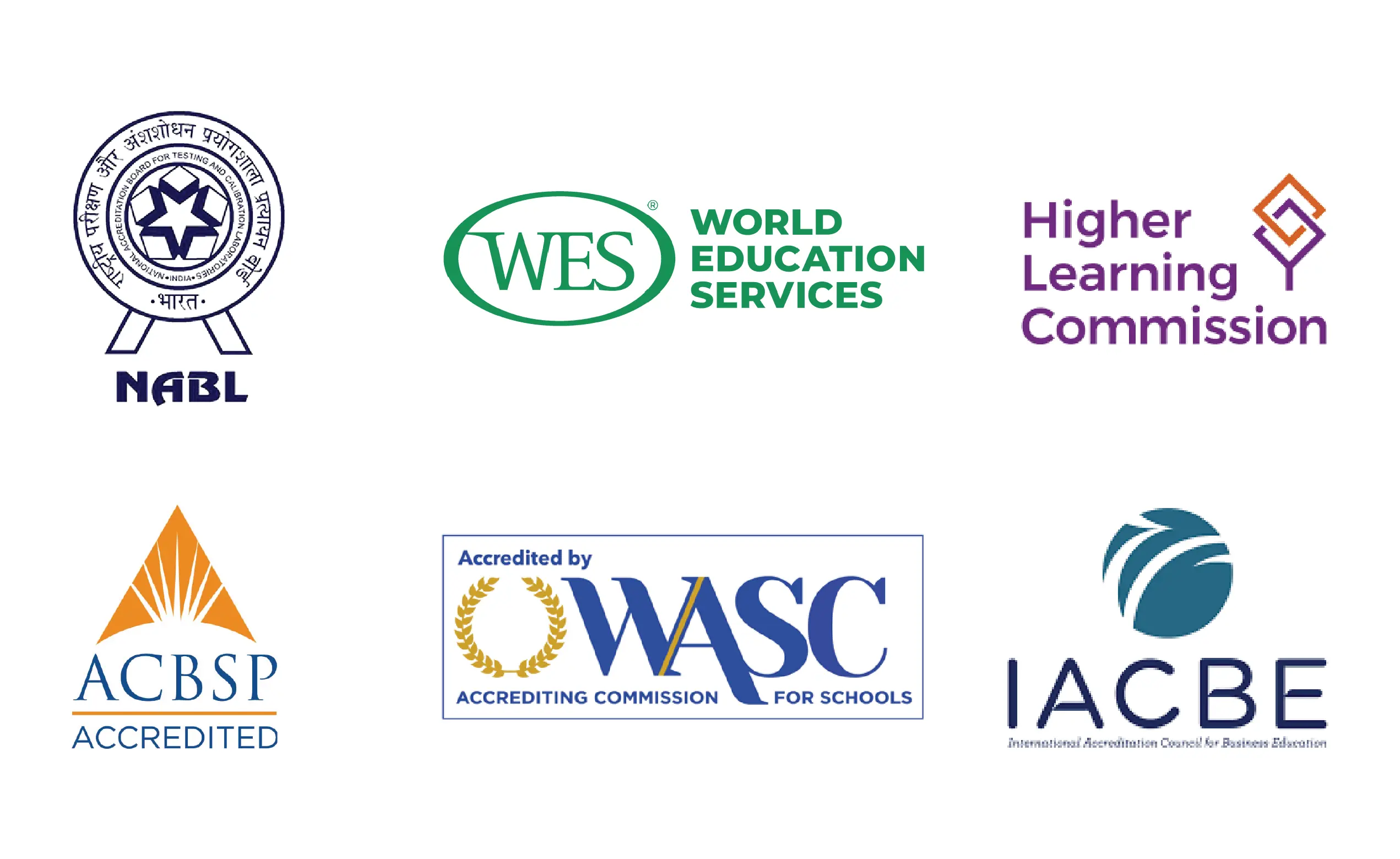 Accreditation Logos